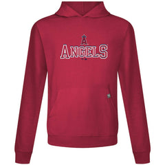 Los Angeles Angels Levelwear Relay Journey Pullover Hoodie - Red Hoodies