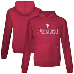 Philadelphia Phillies Levelwear Relay Journey Pullover Hoodie - Red Hoodies