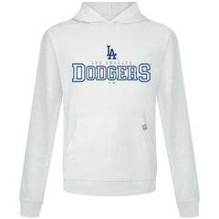 Los Angeles Dodgers Levelwear Relay Journey Pullover Hoodie - White Hoodies