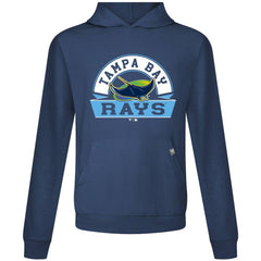 Tampa Bay Rays Levelwear Relay Banner Arch Pullover Hoodie - Navy Hoodies