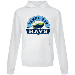 Tampa Bay Rays Levelwear Relay Banner Arch Pullover Hoodie - White Hoodies