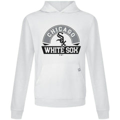 Chicago White Sox Levelwear Relay Banner Arch Pullover Hoodie - White Hoodies