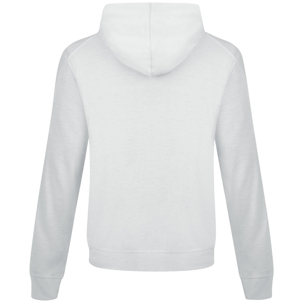 Miami Marlins Levelwear Relay Banner Arch Pullover Hoodie - White Hoodies