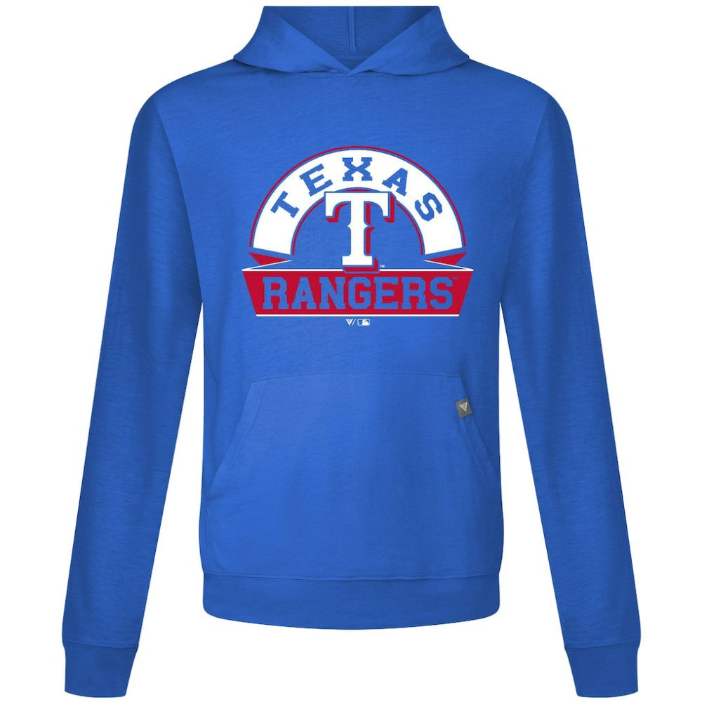 Texas Rangers Levelwear Relay Banner Arch Pullover Hoodie - Royal Hoodies
