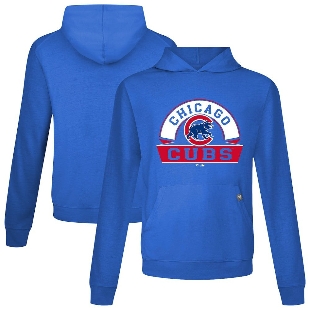 Chicago Cubs Levelwear Relay Banner Arch Pullover Hoodie - Royal Hoodies