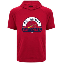 St. Louis Cardinals Levelwear Phase Banner Arch Hoodie T-Shirt - Red Hoodies