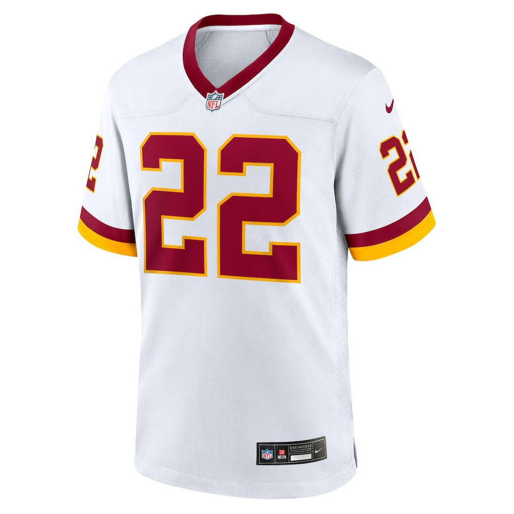 Jacory Croskey-Merritt Washington Commanders Game Super Bowl Era Jersey - White Jerseys