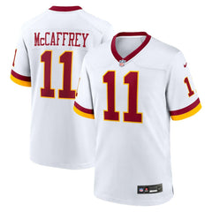 Luke McCaffrey Washington Commanders Game Super Bowl Era Jersey - White Jerseys