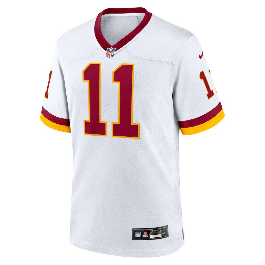 Luke McCaffrey Washington Commanders Game Super Bowl Era Jersey - White Jerseys