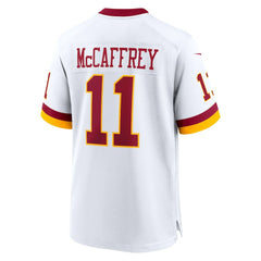 Luke McCaffrey Washington Commanders Game Super Bowl Era Jersey - White Jerseys
