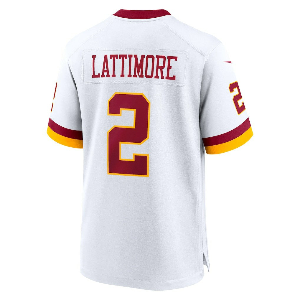 Marshon Lattimore Washington Commanders Game Super Bowl Era Jersey - White Jerseys