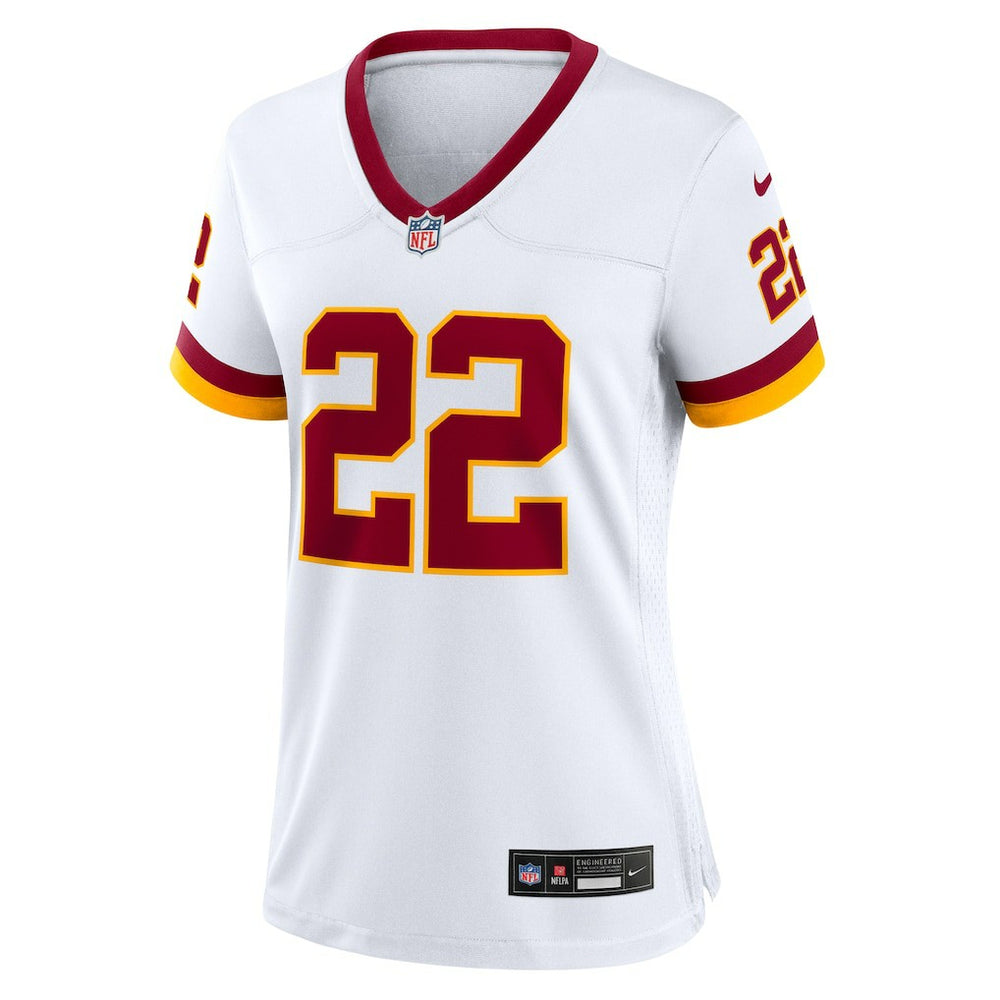 Jacory Croskey-Merritt Washington Commanders Women's Game Super Bowl Era Jersey - White Jerseys