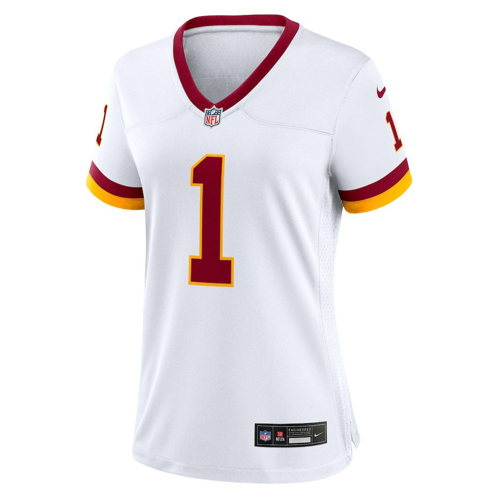Deebo Samuel Sr Washington Commanders Women's Game Super Bowl Era Jersey - White Jerseys