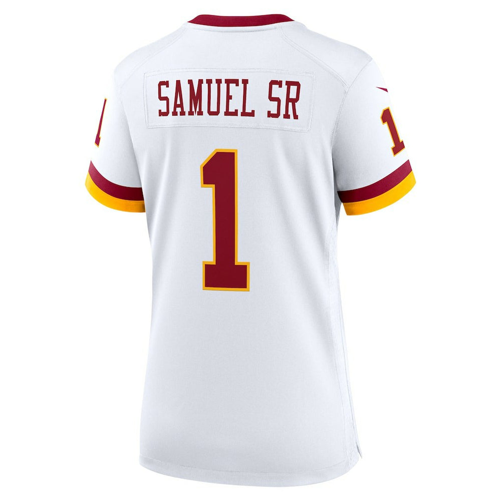 Deebo Samuel Sr Washington Commanders Women's Game Super Bowl Era Jersey - White Jerseys