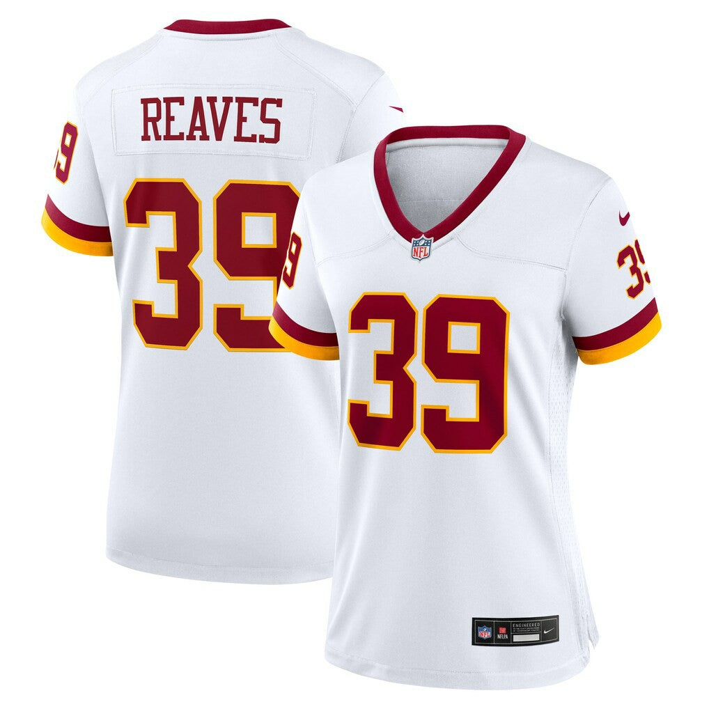 Jeremy Reaves Washington Commanders Women's Game Super Bowl Era Jersey - White Jerseys