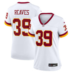Jeremy Reaves Washington Commanders Women's Game Super Bowl Era Jersey - White Jerseys