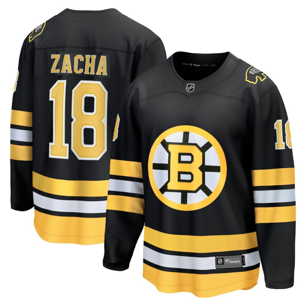 Pavel Zacha Boston Bruins Fanatics Home Breakaway Player Jersey - Black | US 203411387