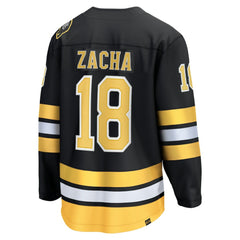 Pavel Zacha Boston Bruins Fanatics Home Breakaway Player Jersey - Black | US 203411387