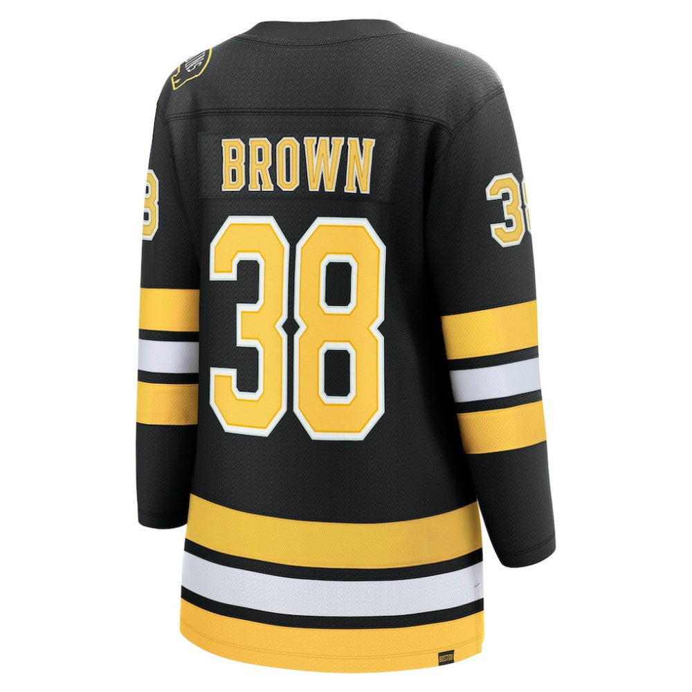 Patrick Brown Boston Bruins Fanatics Women's Home Breakaway Player Jersey - Black | US 203412397