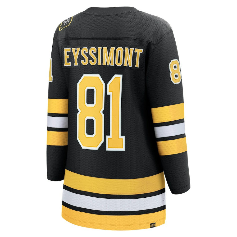 Michael Eyssimont Boston Bruins Fanatics Women's Home Breakaway Player Jersey - Black | US 203412398