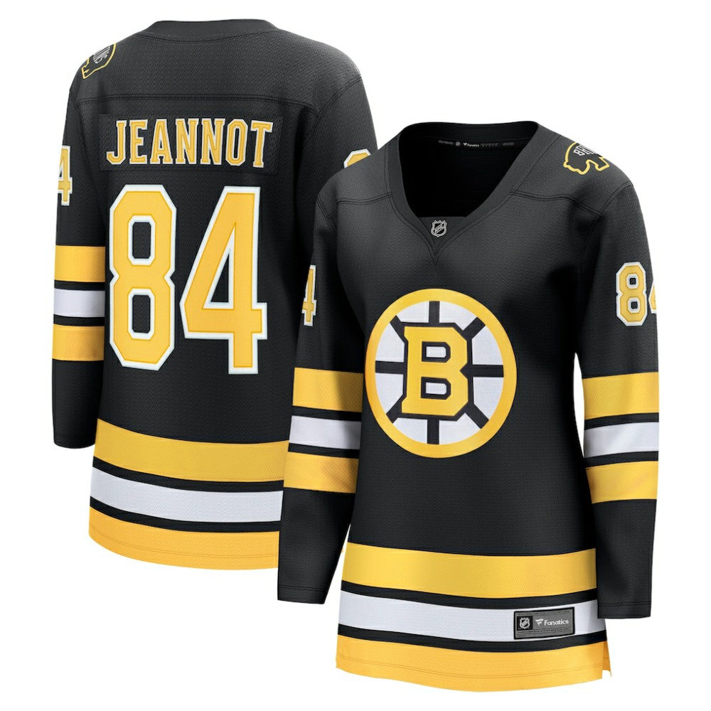 Tanner Jeannot Boston Bruins Fanatics Women's Home Breakaway Player Jersey - Black | US 203412399