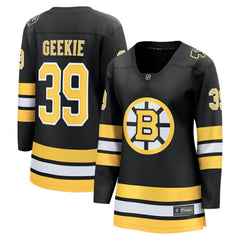 Morgan Geekie Boston Bruins Fanatics Women's Home Breakaway Player Jersey - Black | US 203412400
