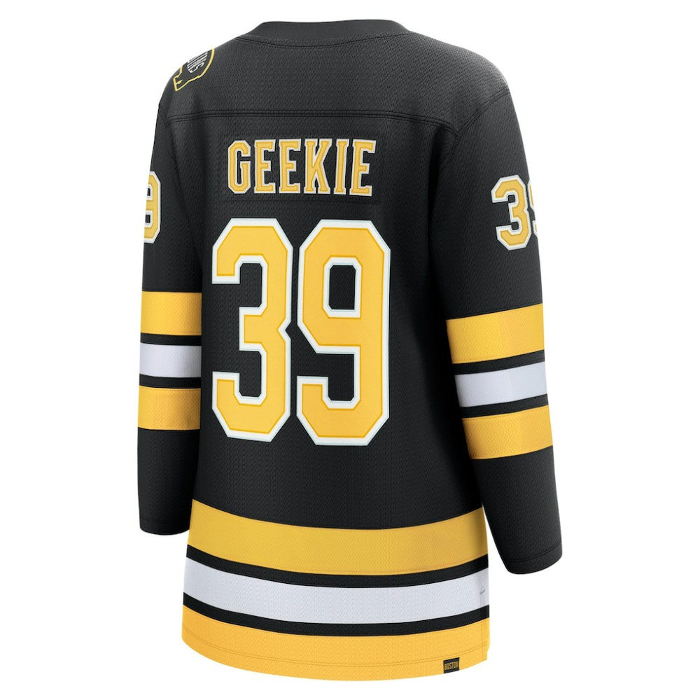 Morgan Geekie Boston Bruins Fanatics Women's Home Breakaway Player Jersey - Black | US 203412400