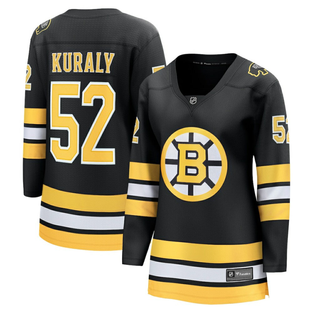 Sean Kuraly Boston Bruins Fanatics Women's Home Breakaway Player Jersey - Black | US 203412401