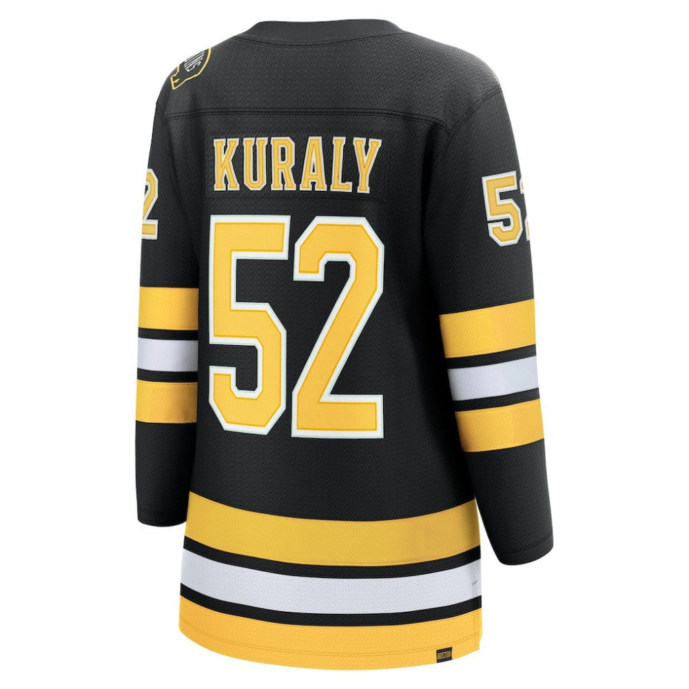 Sean Kuraly Boston Bruins Fanatics Women's Home Breakaway Player Jersey - Black | US 203412401