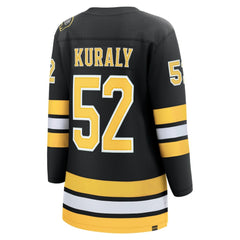 Sean Kuraly Boston Bruins Fanatics Women's Home Breakaway Player Jersey - Black | US 203412401