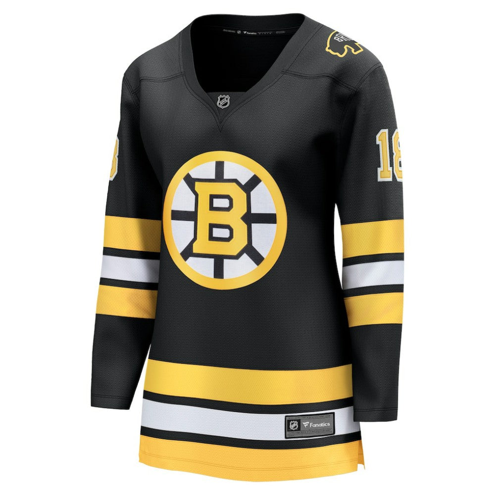 Pavel Zacha Boston Bruins Fanatics Women's Home Breakaway Player Jersey - Black | US 203412404