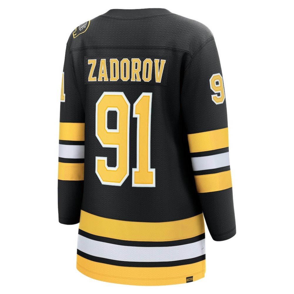 Nikita Zadorov Boston Bruins Fanatics Women's Home Breakaway Player Jersey - Black | US 203412407