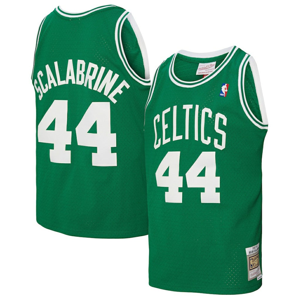 Brian Scalabrine Boston Celtics 2007/08 Hardwood Classics Swingman Jersey Kelly Green - Mitchell & Ness