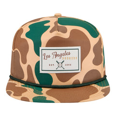Los Angeles Dodgers New Era Duck 19TWENTY Adjustable Hat - Camo Hats