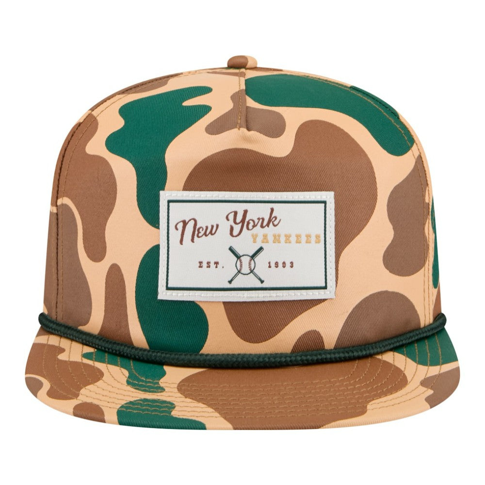 New York Yankees New Era Duck 19TWENTY Adjustable Hat - Camo Hats