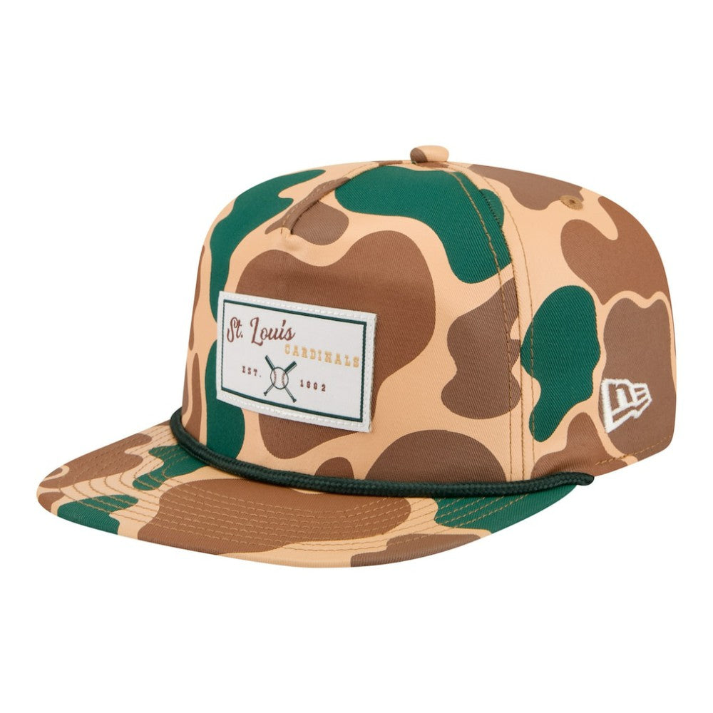 St. Louis Cardinals New Era Duck 19TWENTY Adjustable Hat - Camo Hats