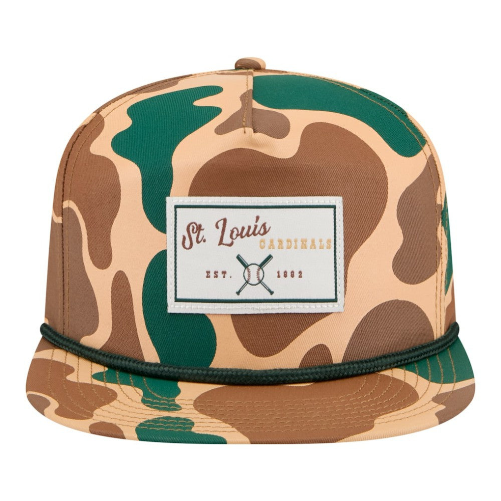St. Louis Cardinals New Era Duck 19TWENTY Adjustable Hat - Camo Hats