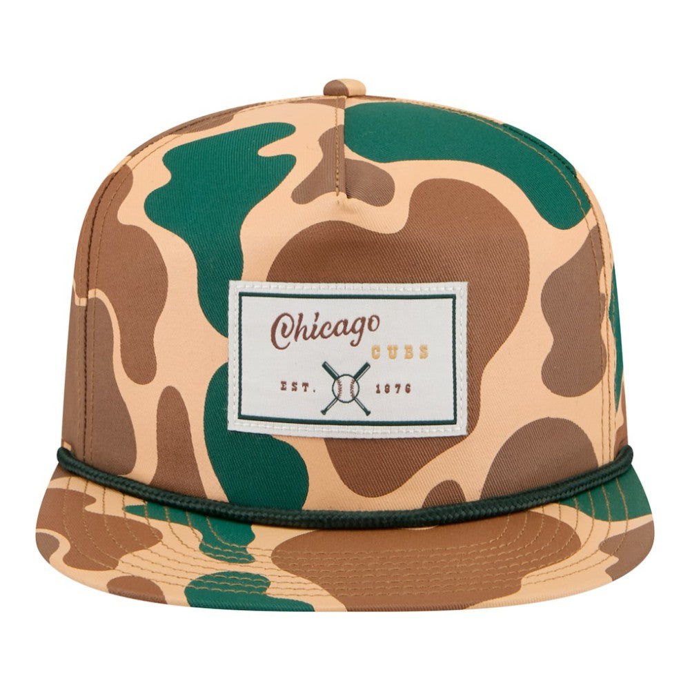 Chicago Cubs New Era Duck 19TWENTY Adjustable Hat - Camo Hats