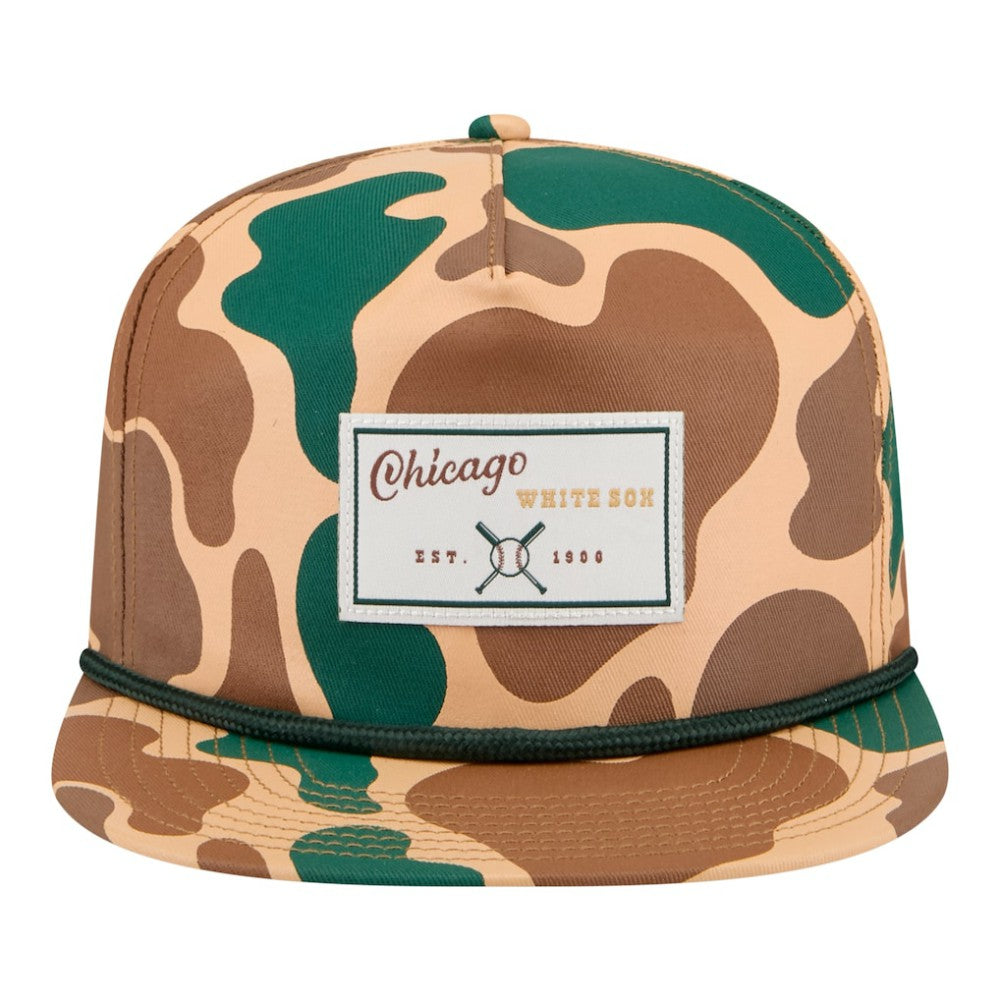 Chicago White Sox New Era Duck 19TWENTY Adjustable Hat - Camo Hats