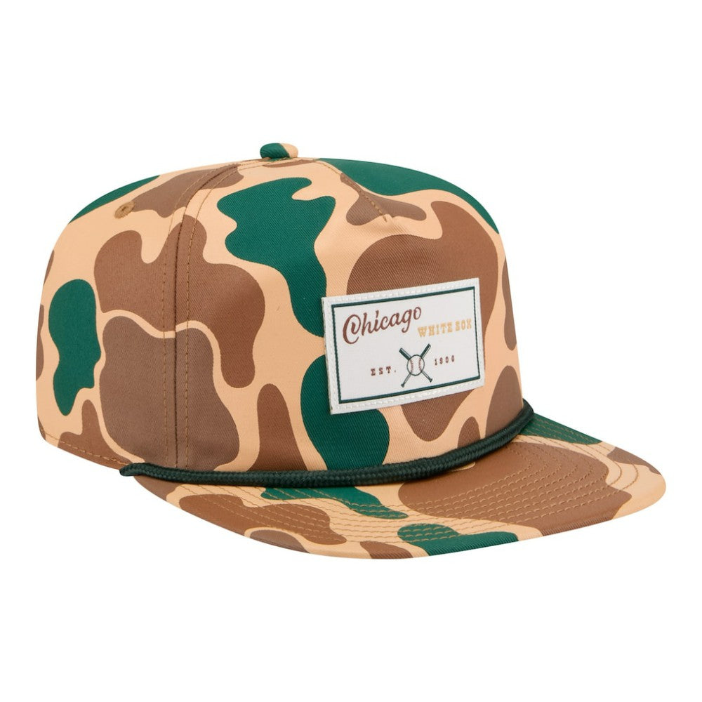 Chicago White Sox New Era Duck 19TWENTY Adjustable Hat - Camo Hats
