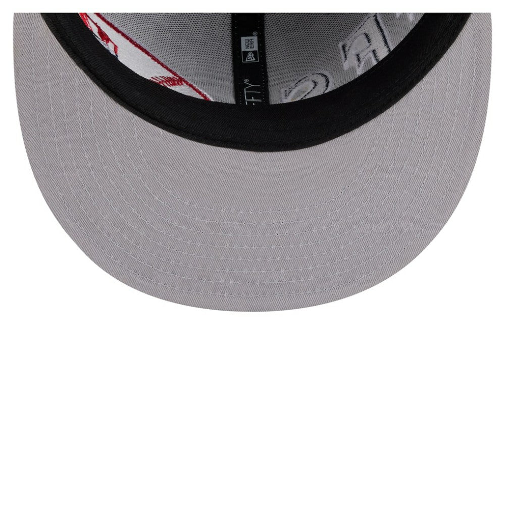 New York Yankees New Era Stretched Two-Tone 9FIFTY Adjustable Hat - Gray/Navy Hats