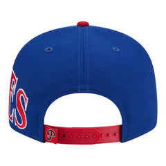 Philadelphia Phillies New Era Stretched Two-Tone 9FIFTY Adjustable Hat - Royal/Red Hats