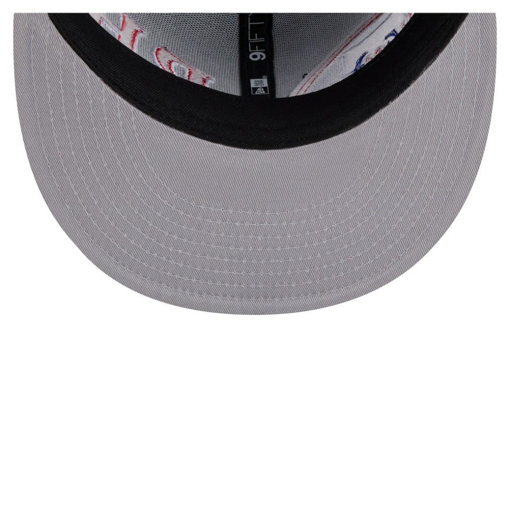 Philadelphia Phillies New Era Stretched Two-Tone 9FIFTY Adjustable Hat - Royal/Red Hats