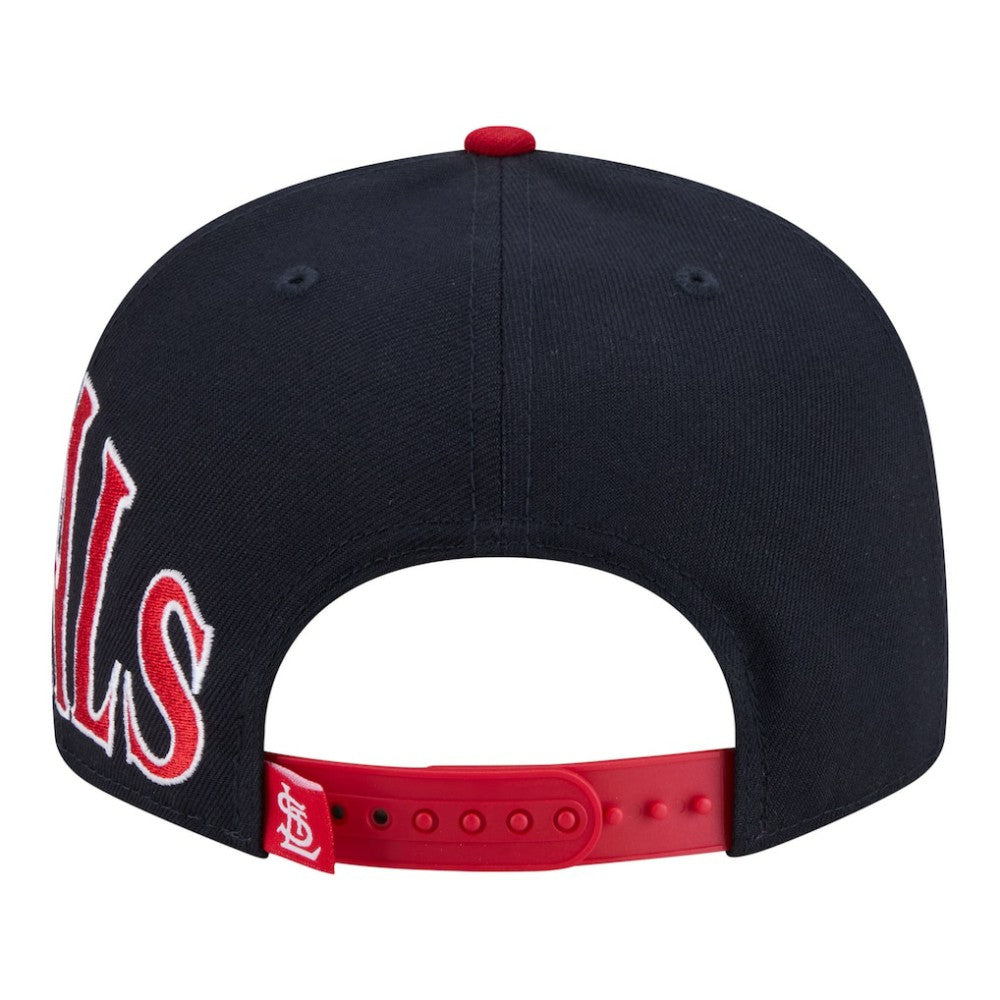 St. Louis Cardinals New Era Stretched Two-Tone 9FIFTY Adjustable Hat - Navy/Red Hats