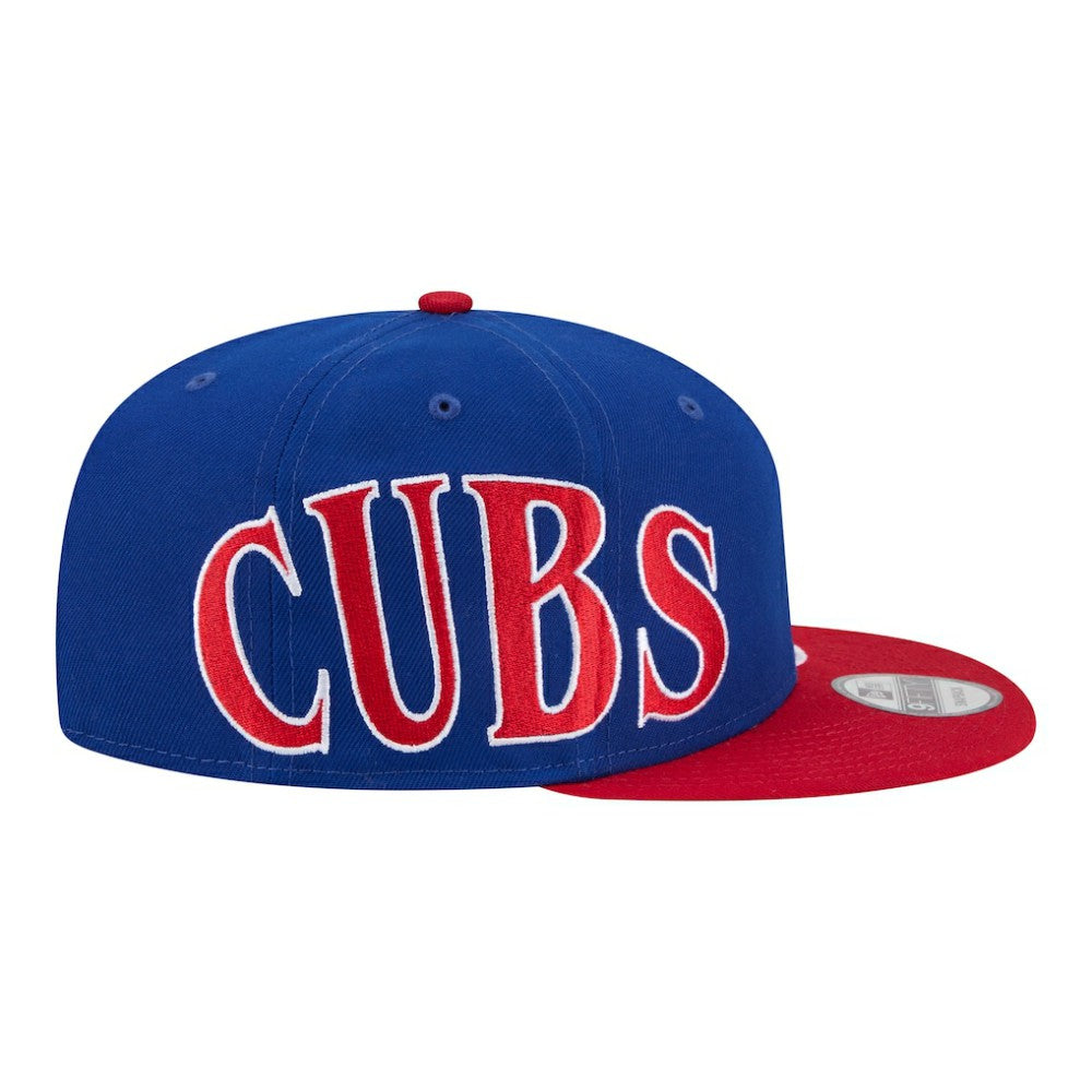 Chicago Cubs New Era Stretched Two-Tone 9FIFTY Adjustable Hat - Royal/Red Hats