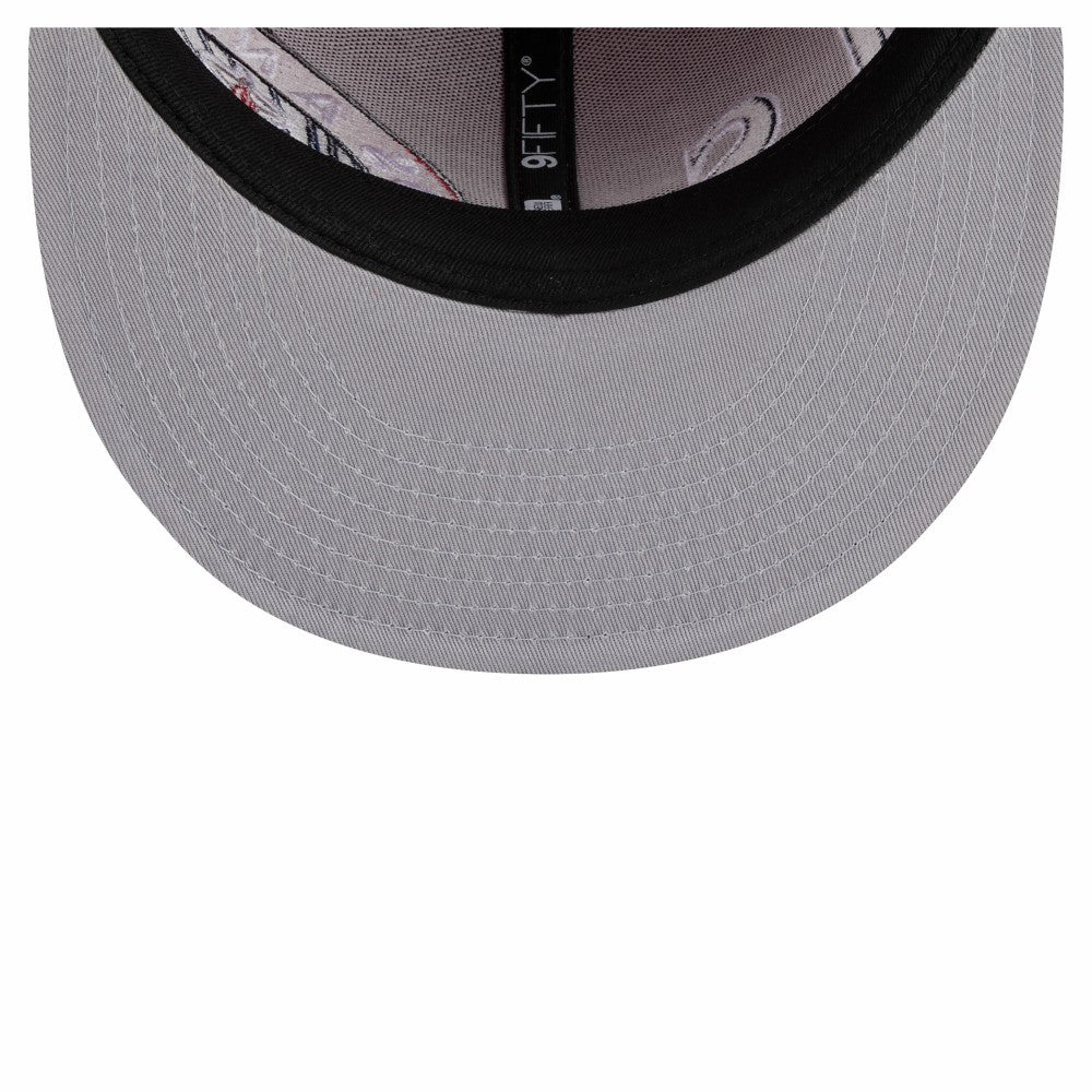 Los Angeles Angels New Era Stretched Two-Tone 9FIFTY Adjustable Hat - Red/Navy Hats