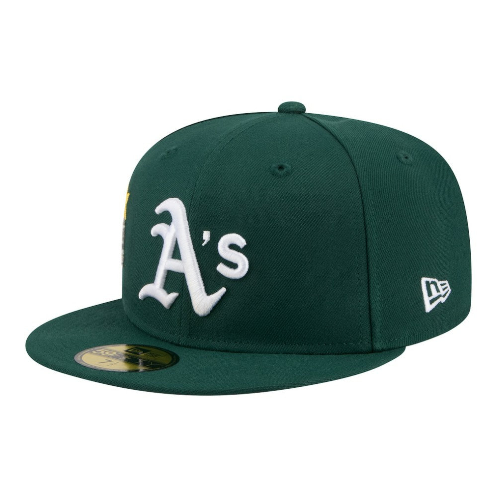 Athletics New Era City Patch 59FIFTY Fitted Hat - Green Hats