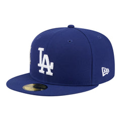 Los Angeles Dodgers New Era City Patch 59FIFTY Fitted Hat - Royal Hats