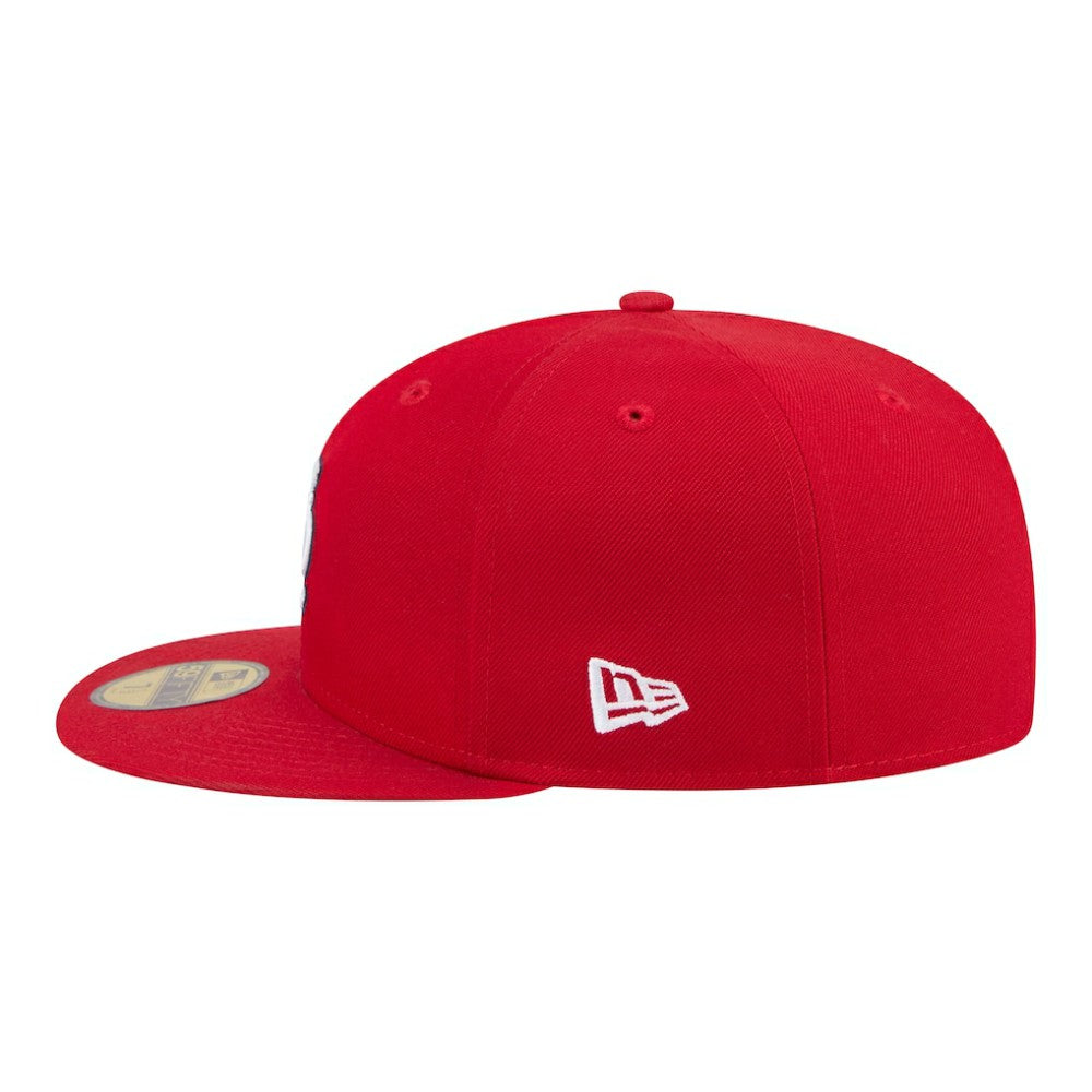 St. Louis Cardinals New Era City Patch 59FIFTY Fitted Hat - Red Hats