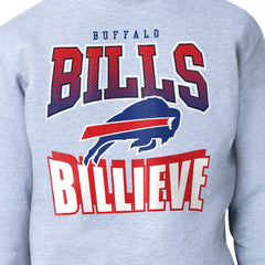 Buffalo Bills Starter Comic Style Sweatshirt - Gray Sweatshirts